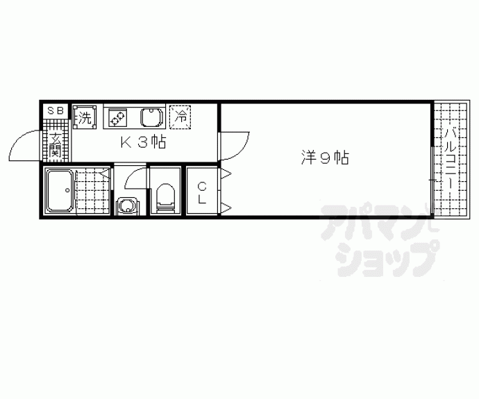 【ＮＦ別保ハイツ】間取