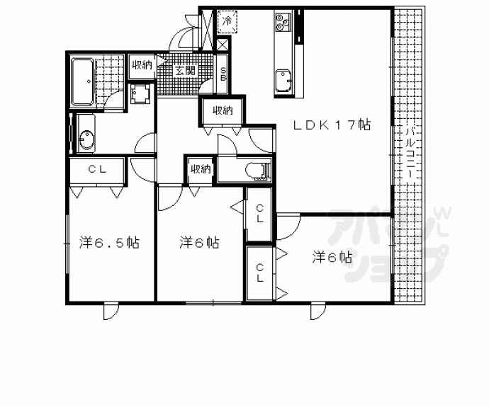 【カーサクオレ】間取