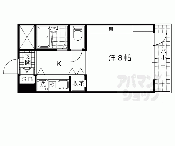 【第２４長栄アビタシオン】間取