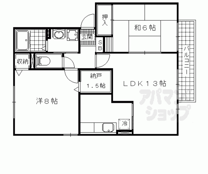 【モンテカンパーニャ　Ａ棟】間取