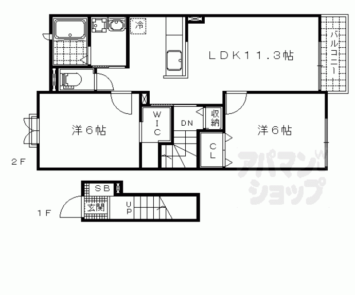 【ハウゼ　ストリーム】間取