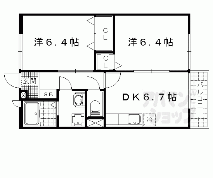 【グリーンハイツカミヤ】間取