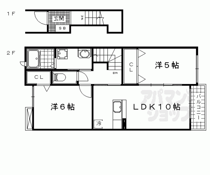 【Ｃａｓａ・ｐｌａｃｉｄｏ　Ⅱ】間取