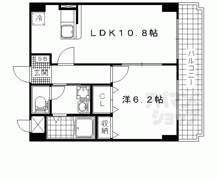 【サピーハーモニー堅田】間取