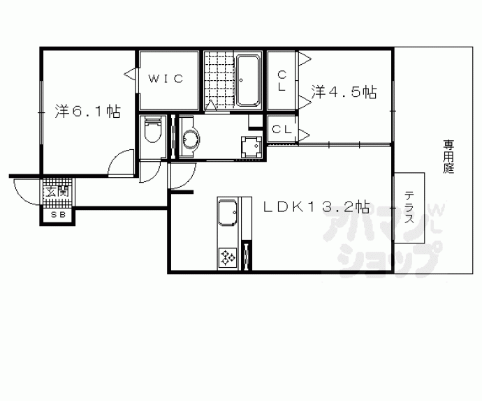 【サンフェリーチェ】間取