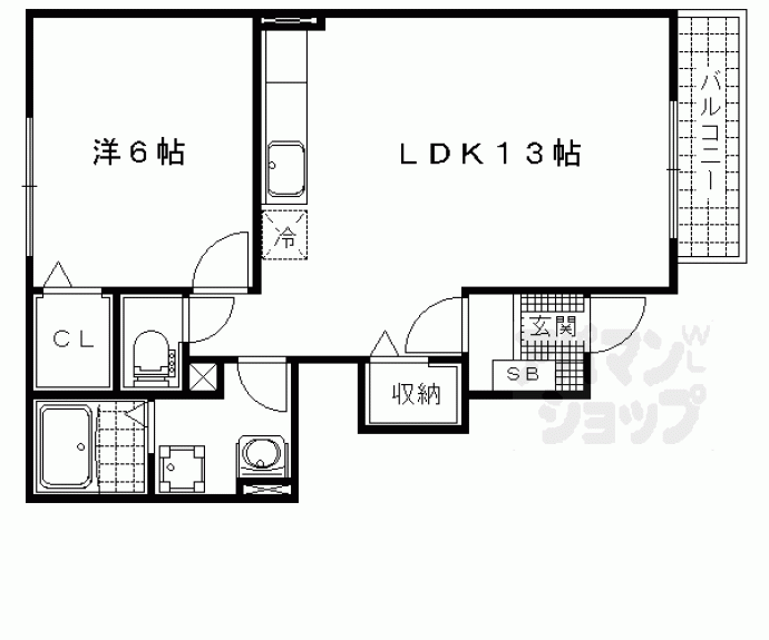 【エトワール衣川】間取