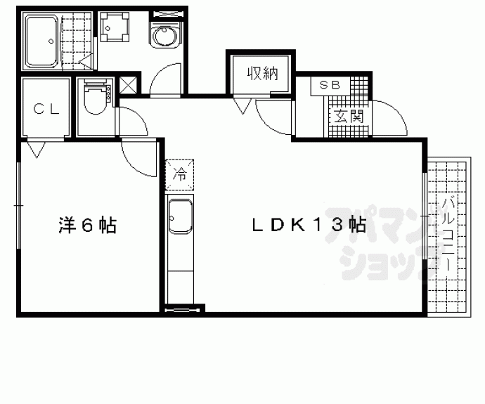 【エトワール衣川】間取