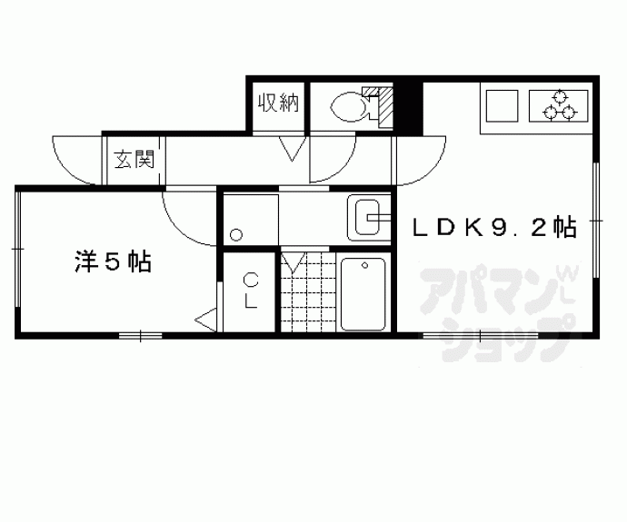 【Ｎｅｕｅ大津京】間取