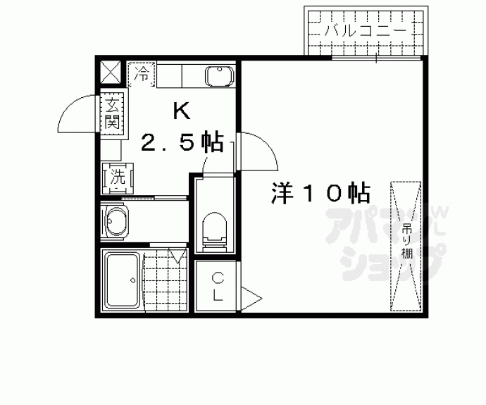 【アークリード大津】間取