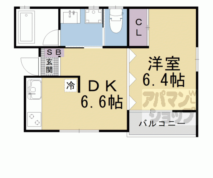 【メゾンシャルマン・サンク】間取