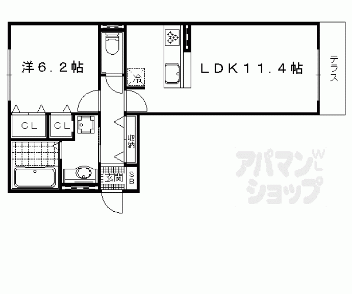 【Ｃａｓａ　Ｅｎｔｒｅ】間取