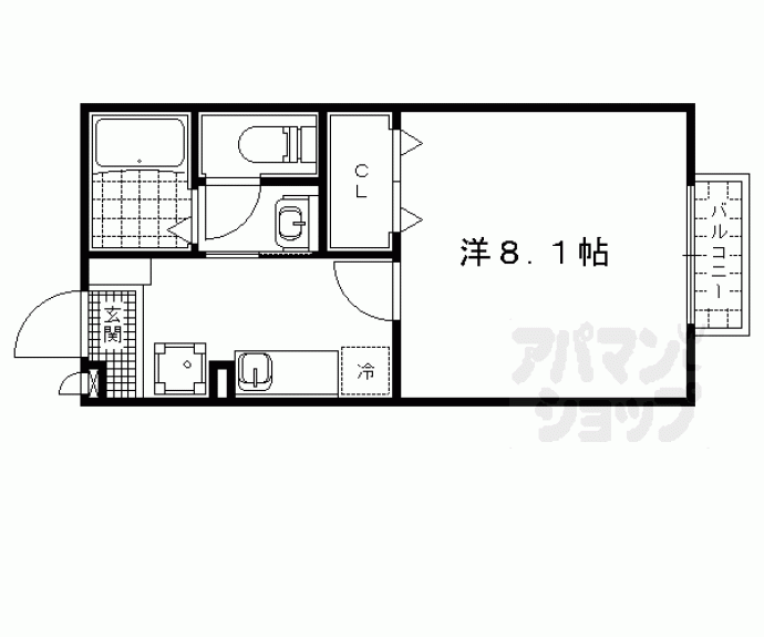 【セジュール向日葵】間取