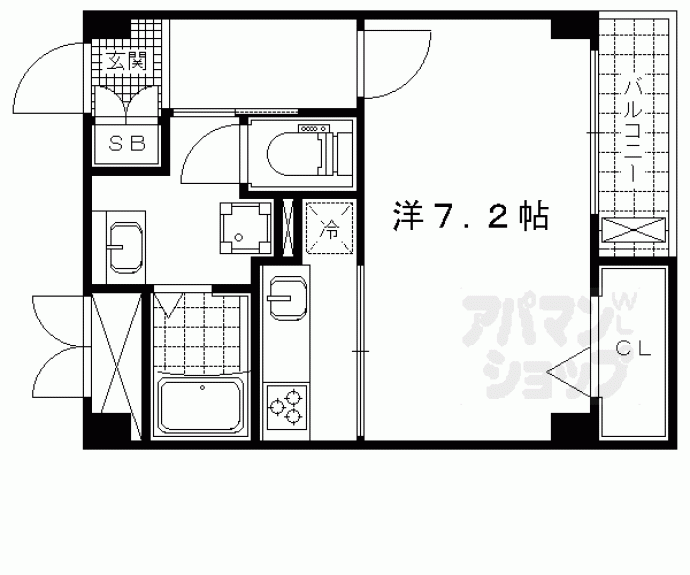 【アルモニー琵琶湖】間取