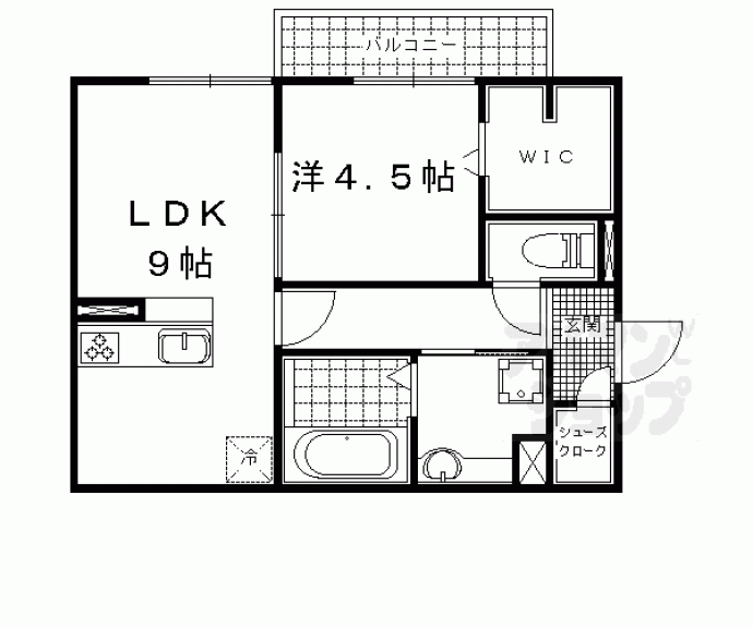 【リバーサイド浪漫】間取