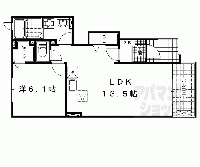 【カーサＫｅｉⅢ】間取