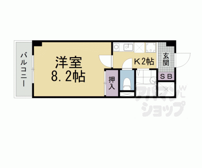 【第２コーポ朝倉】間取