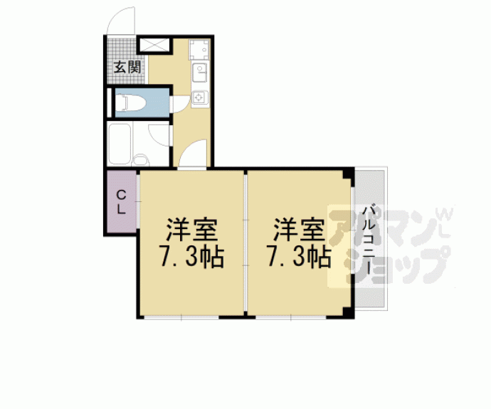 【ロイヤルＤＡＩＫＯＭＡ】間取