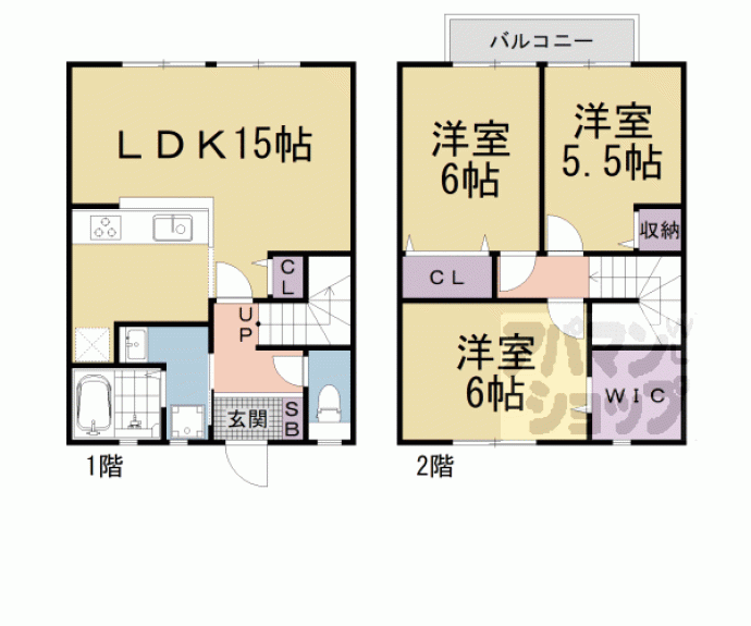 【レークヴィレッジ本堅田】間取