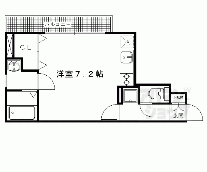 【プリオーレ衣笠】間取