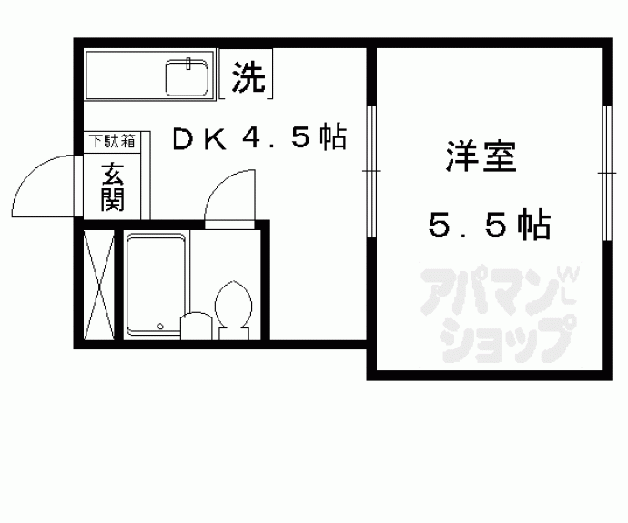 【メゾン鷹ケ峰】間取