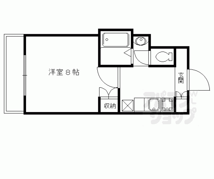 【Ｃｏｎｆｉａｎｃｅ衣笠】間取