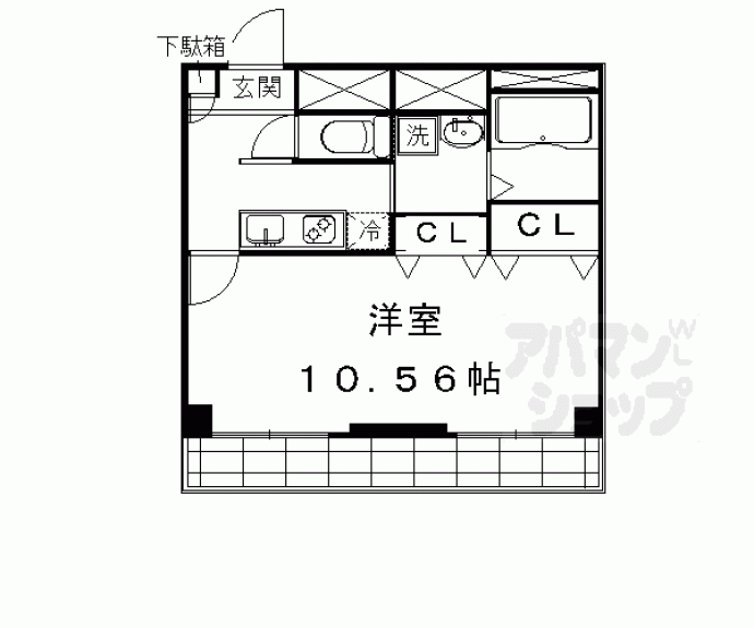 【紫明ドミトリー】間取