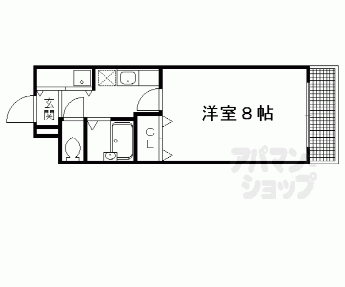 【サンパティーク北山】間取