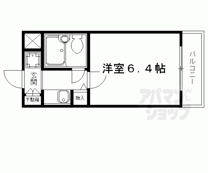 【コートハウス北山】間取