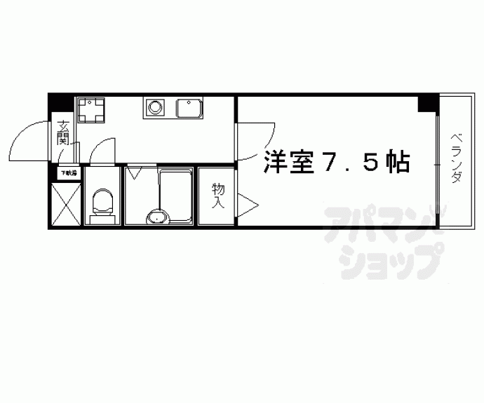 【モンテリザヤ】間取