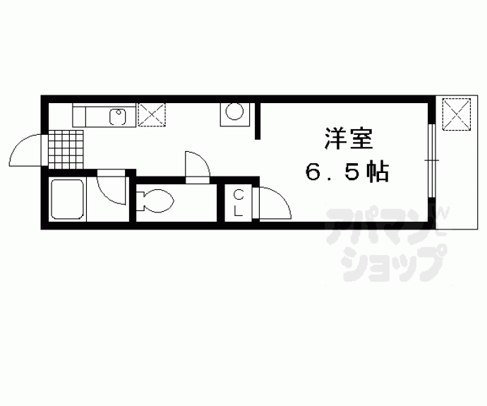 【北山ヒルズ】間取