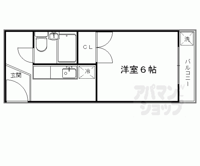 【ＣＡＳＡ　ＶＩＥＨＡ】間取