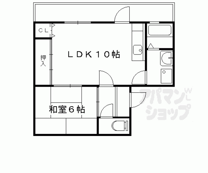 【わかさ川ハイツ】間取