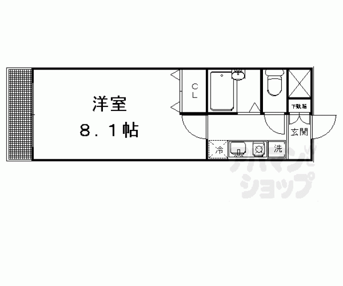 【プリュジュール北山】間取