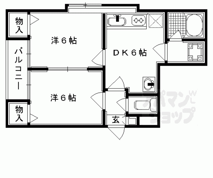 【パルティールステージⅠ】間取