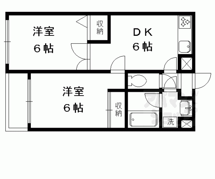 【パルティールステージⅠ】間取