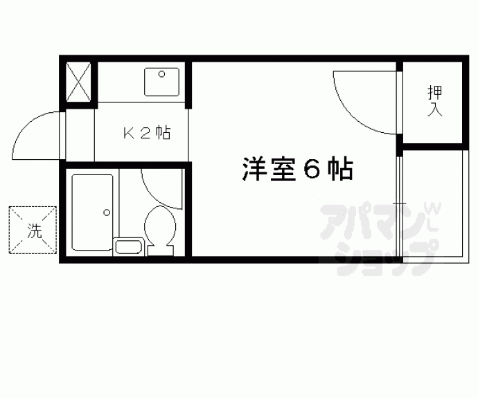 【ハイツ高畠】間取