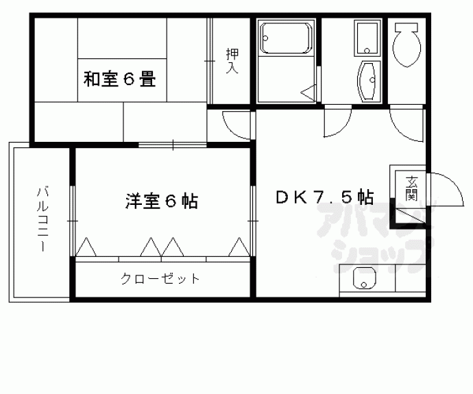 【フリーデン６】間取