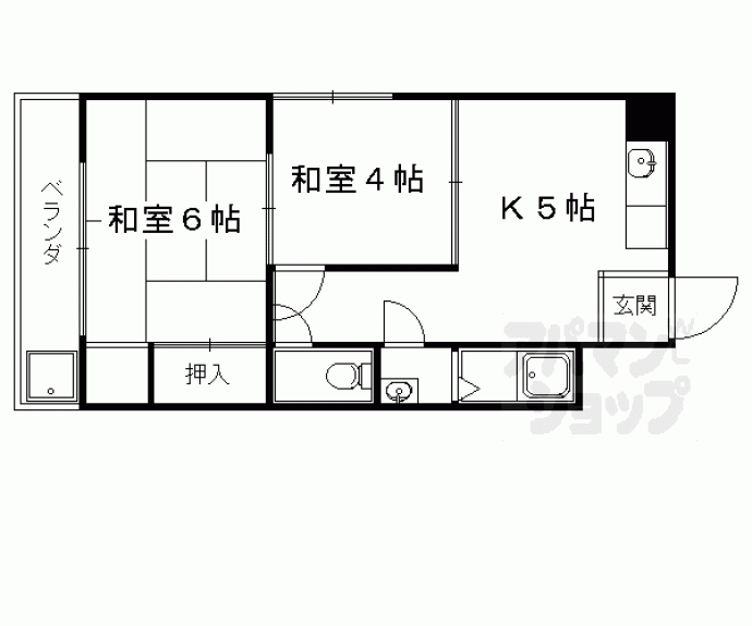 【ハイツ池田】間取