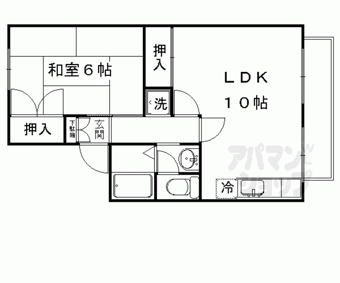 【セジュール山ノ森】間取