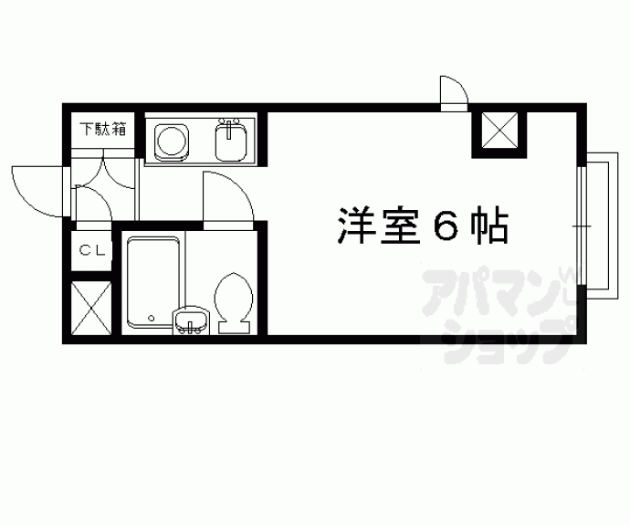 【プレステージ北山】間取