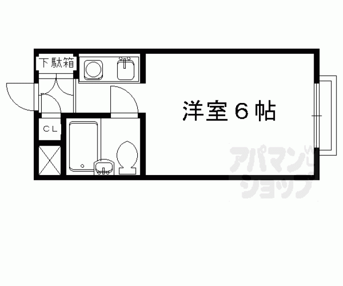 【プレステージ北山】間取