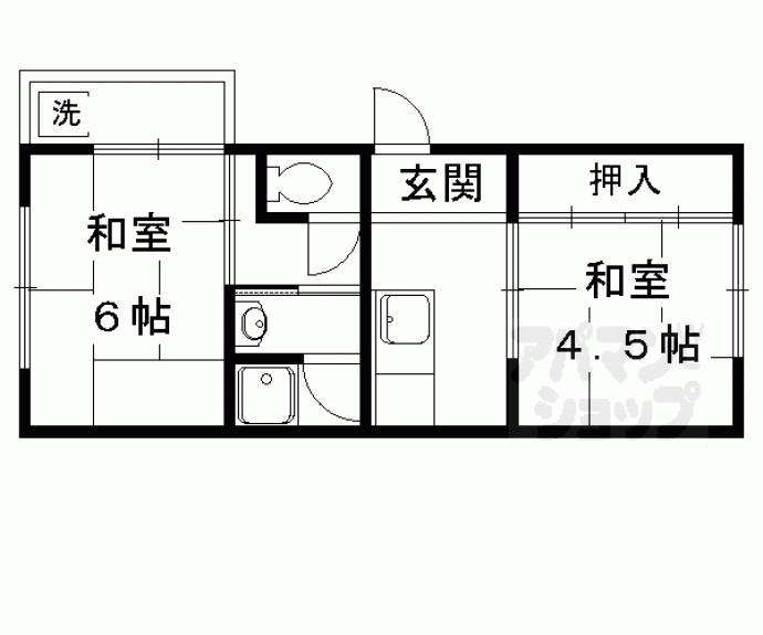 【美園荘】間取