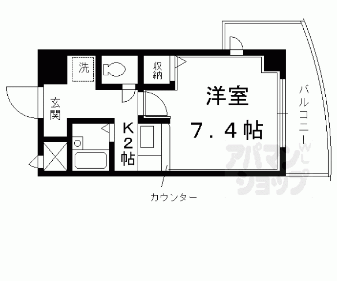 【ノーブル北山】間取