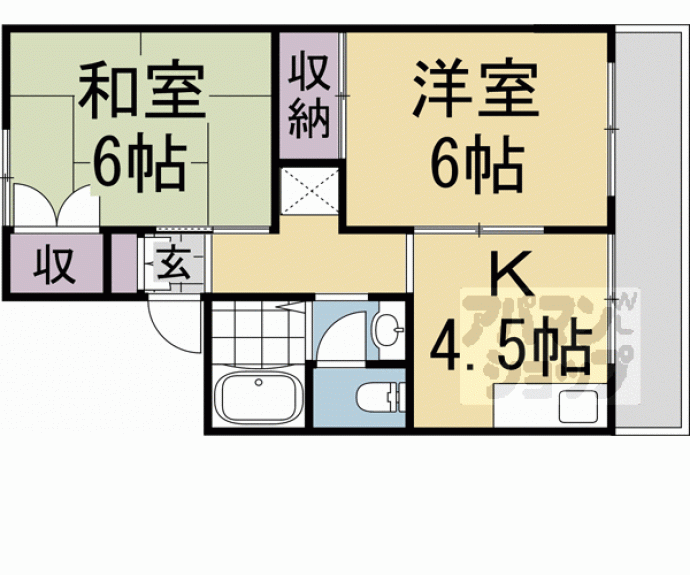 【セジュール今原】間取