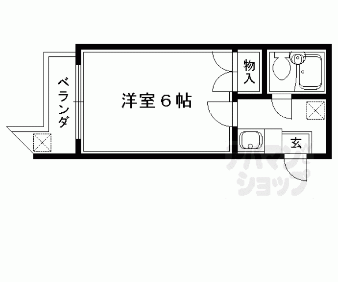 【ラ・シャンブル】間取