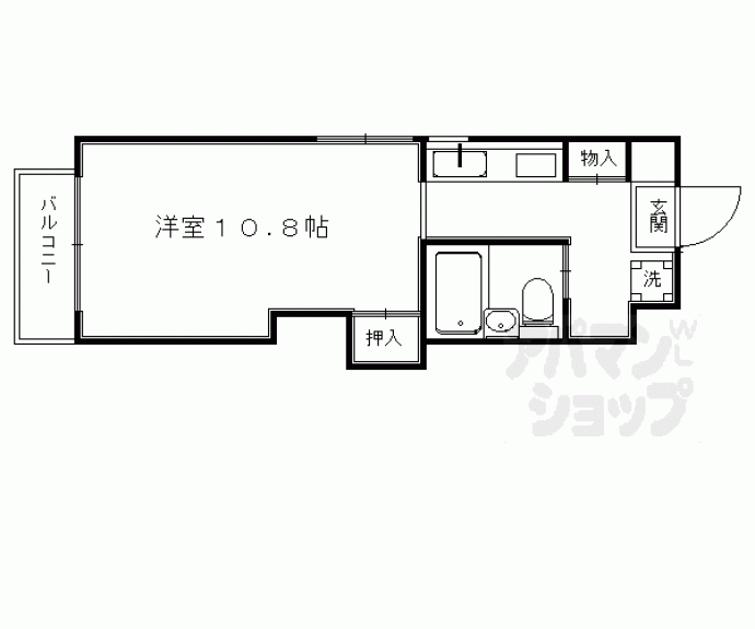 【上賀茂葵之森町マンション】間取