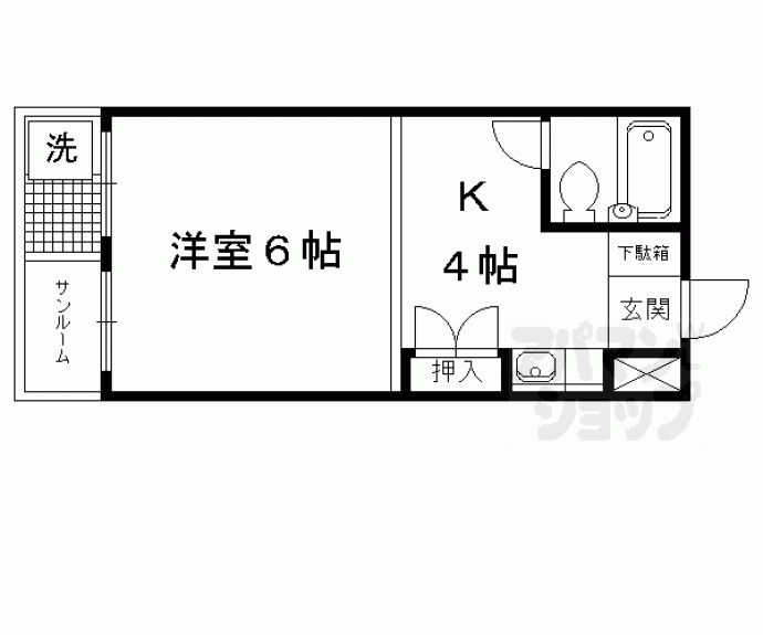 【新大宮ハイツ】間取