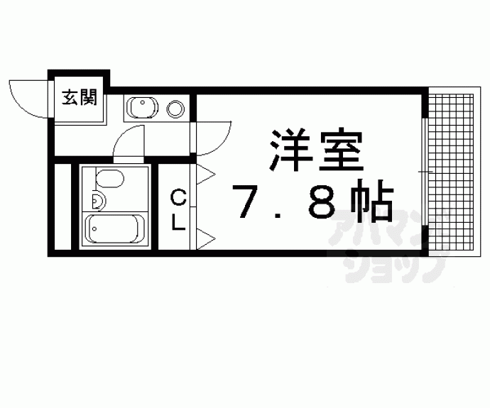 【ベルク龍宝】間取