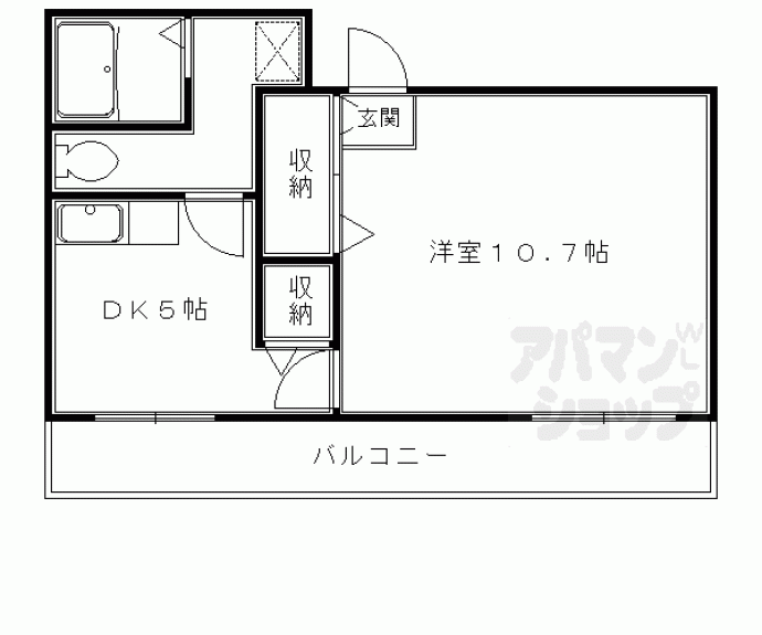 【ライブコート神山】間取