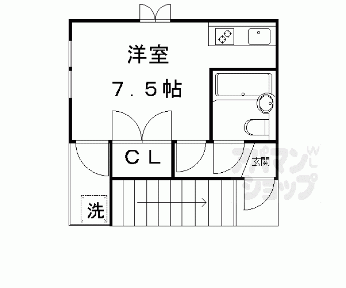 【ノースウィロー】間取